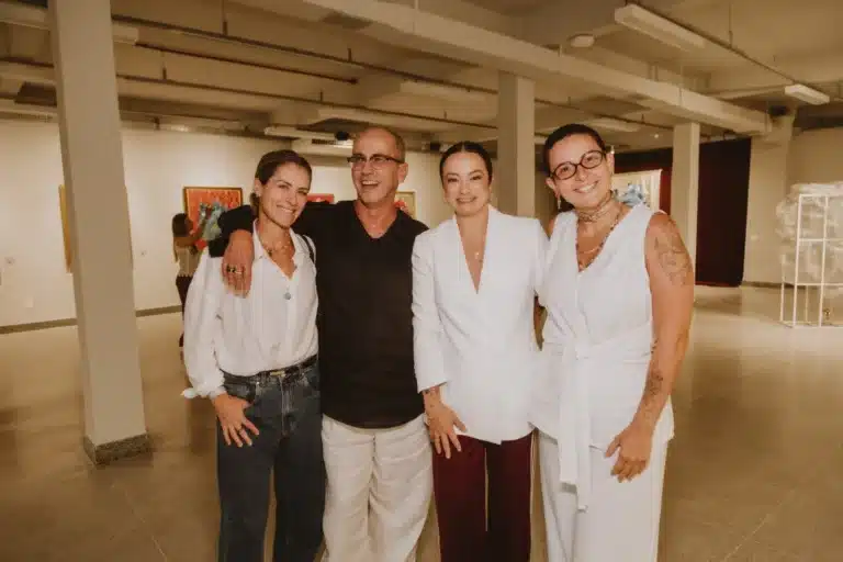 Flavia Dalla , Leo Bahia, Milena Almeida e Gisa Madeira