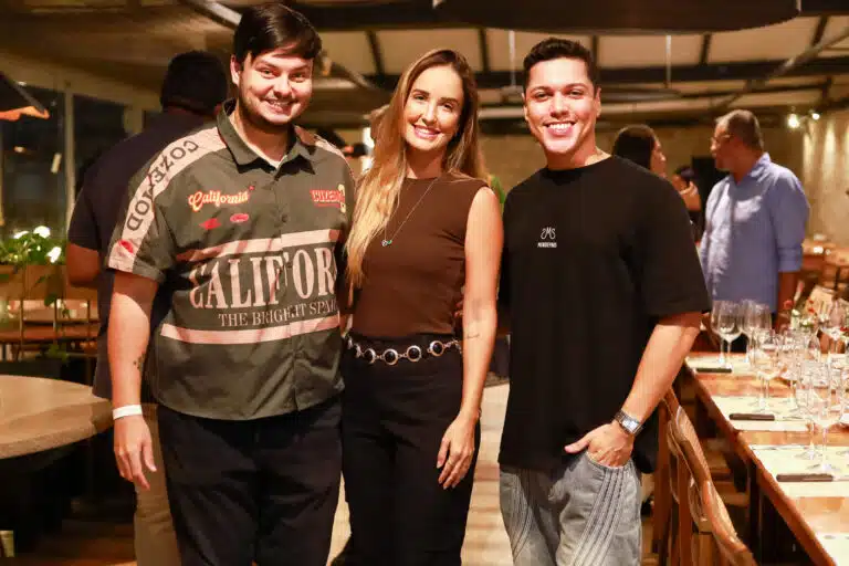 Gustavo Di Cavalcanti, Arine Duarte e Raphael Pontes