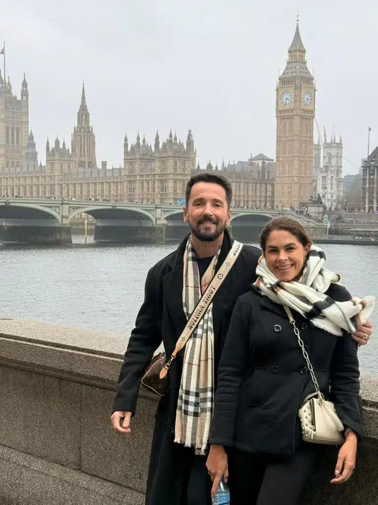 Os sócios da WB Produções, Wesley Telles e Bruna Dornellas em Londres para imersão cultural (