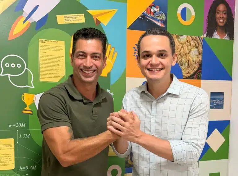 Tenente Assis com Lorenzo Pazolini. Crédito: Divulgação