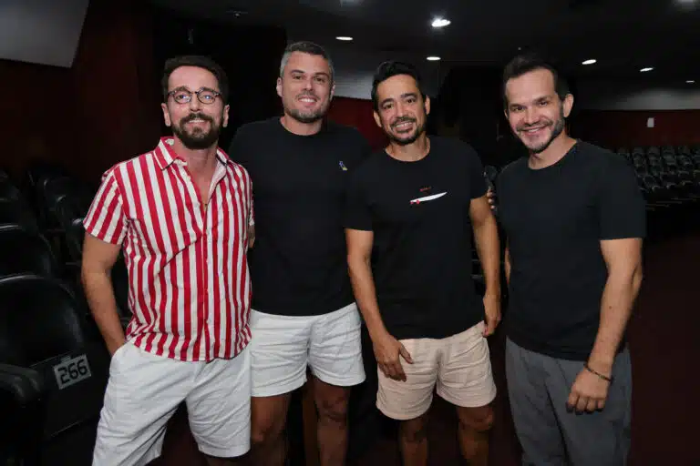 Wesley Telles, Libni Galvani,  Luciano Murari e Saulo Malbar