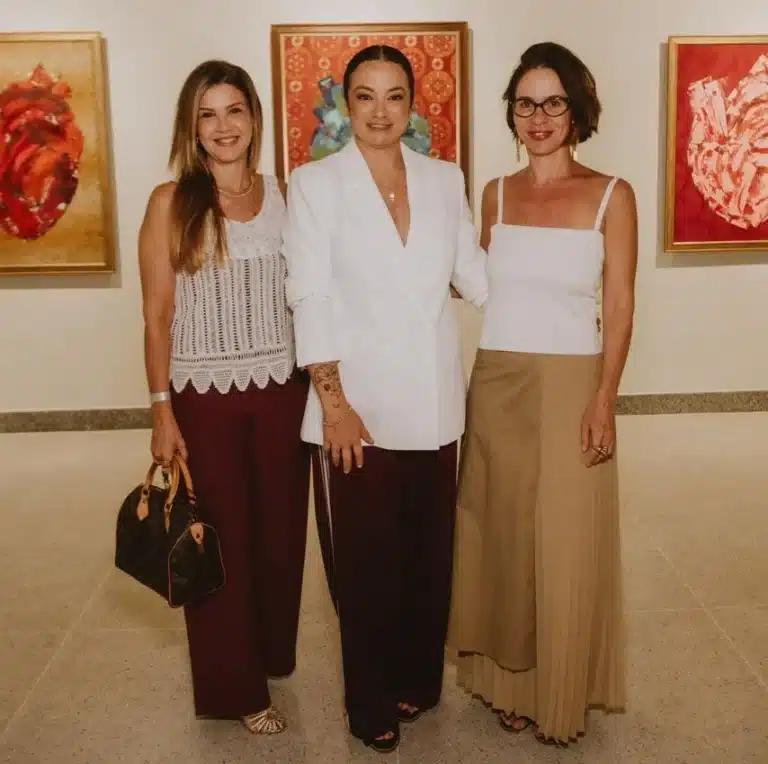 Iracema Neves, Milena Almeida e Juliana Amaral.