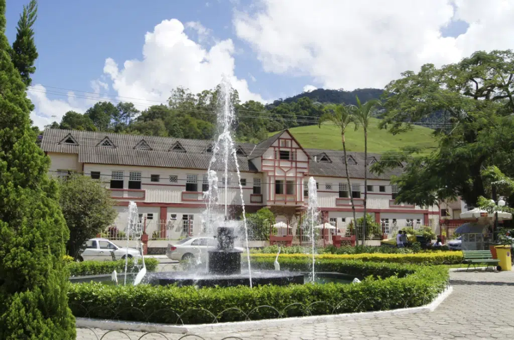 Praça de Campinho em Domingos Martins