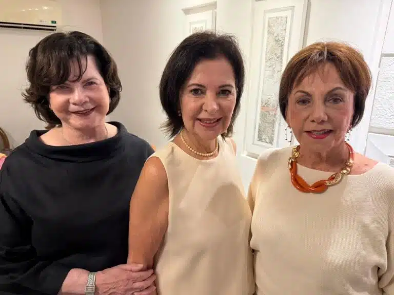 Teresa Bedran, Gracinha Sarkis e Soeli Gama.