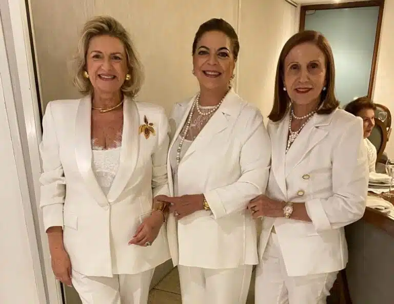 Gracinha Nader, Letícia Pernambuco e Mary Helal.