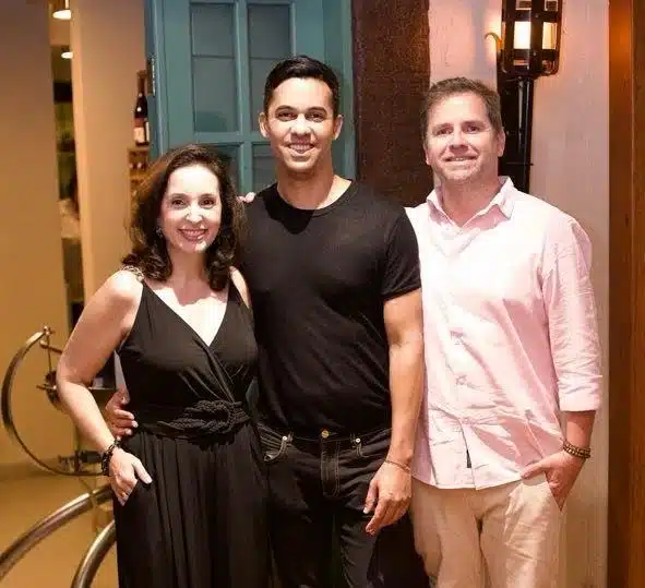 Raquel Valinho, Júnior Machado e Lauro Cardoso Neto.