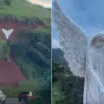 Vídeo de anjo à beira de estrada no ES bomba nas redes; qual a história por trás?