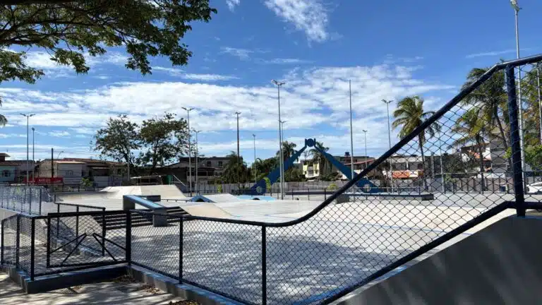 Novo parque urbano de Araçás. Foto: Divulgação