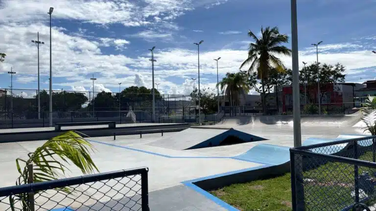 Novo parque urbano de Araçás. Foto: Divulgação