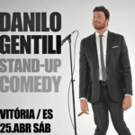 Show de Danilo Gentili em Vitória ainda tem ingressos disponíveis