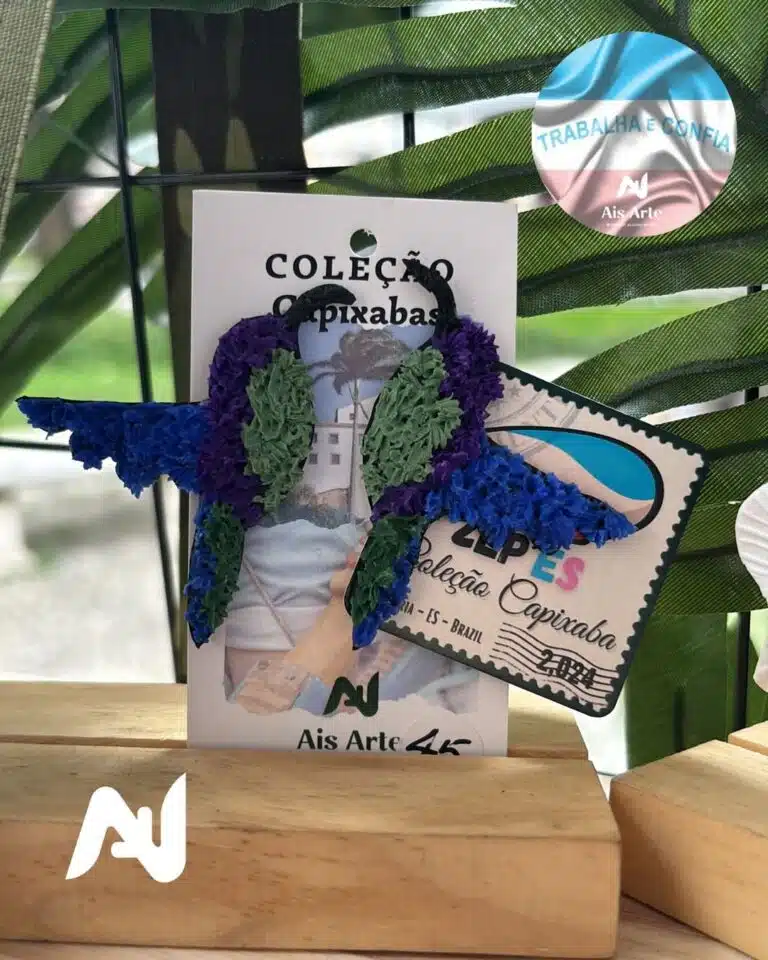 Brincos inspirados em Santa Teresa