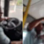 Vídeo | Motorista é agredido dentro de ônibus durante briga na Serra