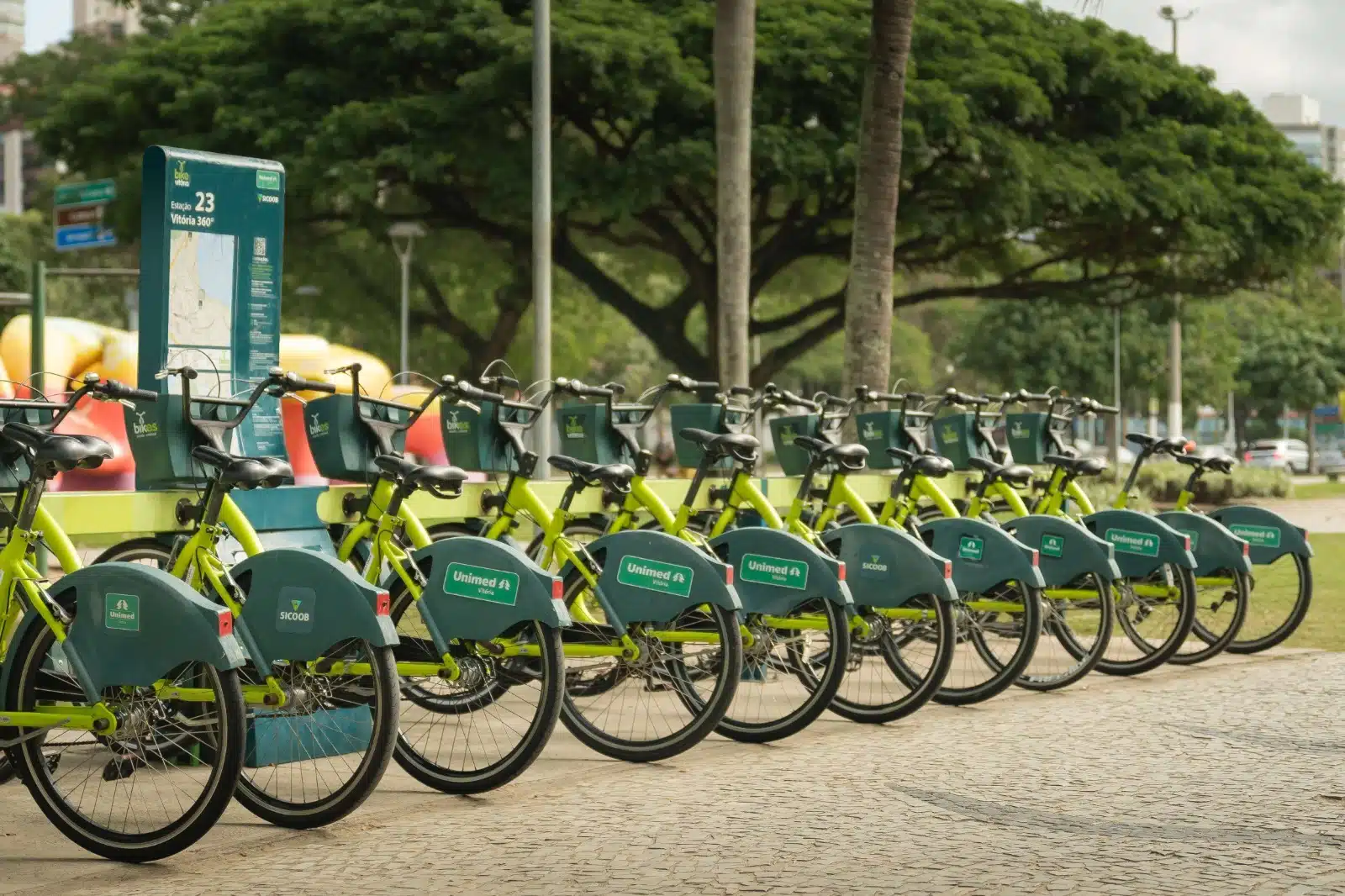 Bikes compartilhadas terão viagens grátis no Dia das Mães