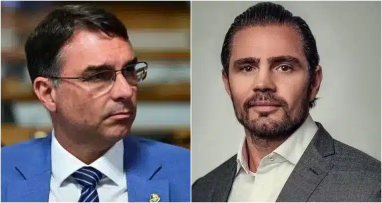 Flávio Bolsonaro e Daniel Vorcaro