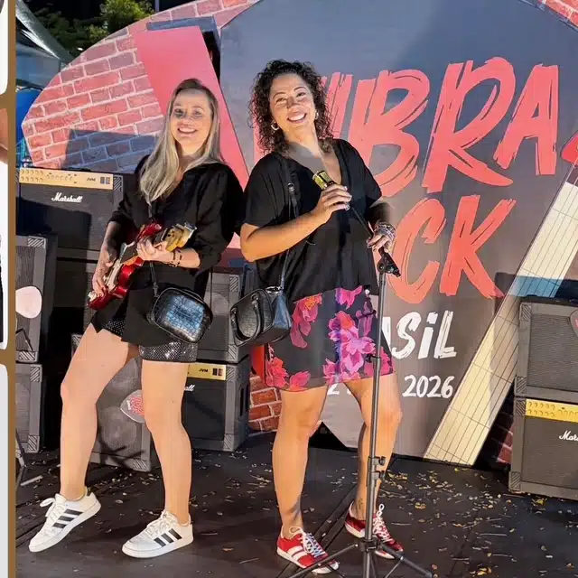 Isadora Duncan e Láila Roberta no Vibra Rock Brasil 2026