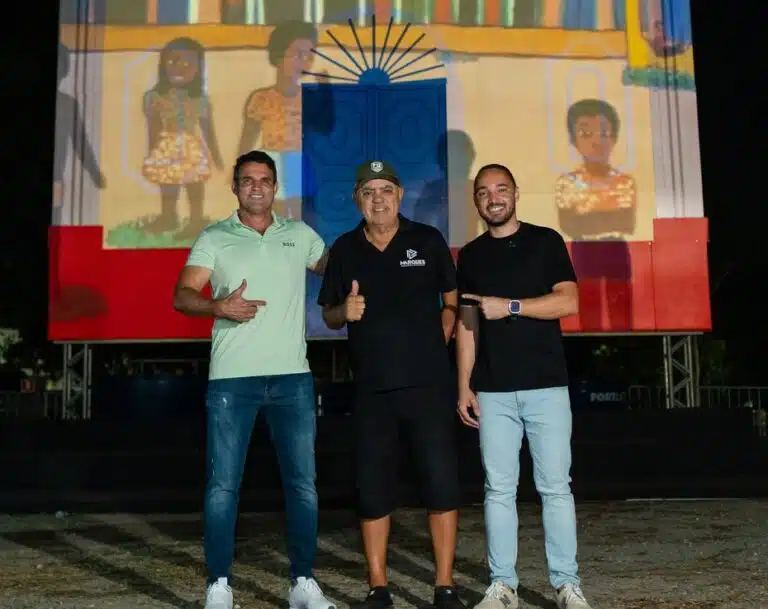 Itagildo Marques, Geferson Pinto e Werliton Machado