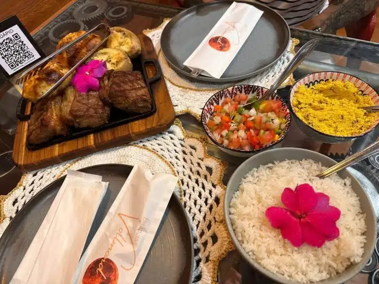 Jantar na Estância Vellmond, em Santa Maria de Jetibá