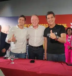 João Campos, Casagrande e Ricardo Ferraço