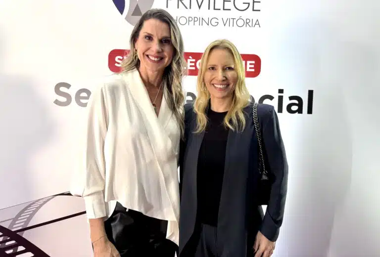 Minhas queridas, Letícia Dalvi e Eduarda Buaiz na Sessão Privilége Shopping Vitória Credito Adriana Jenner