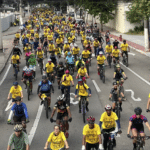 Pedalaço em Vitória vai distribuir kits e sortear bike elétrica