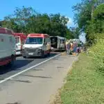 Acidente na BR-101 deixa um morto e 17 feridos em Linhares