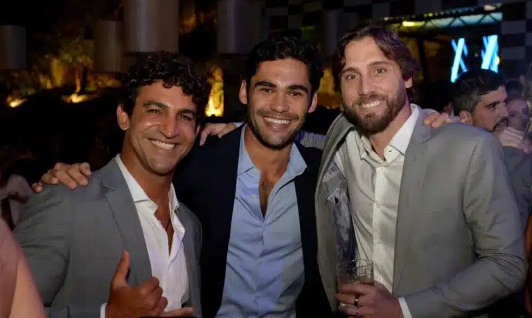 Luiz Eduardo Hadad, Pedro Chieppe e Leonardo Dantas