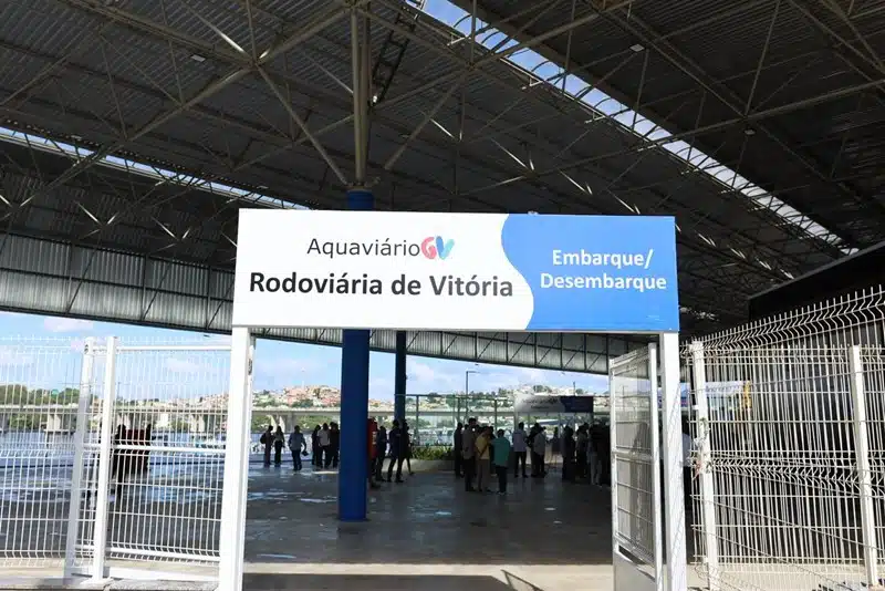 Rodoviária de Vitória: veja os horários da nova linha do aquaviário