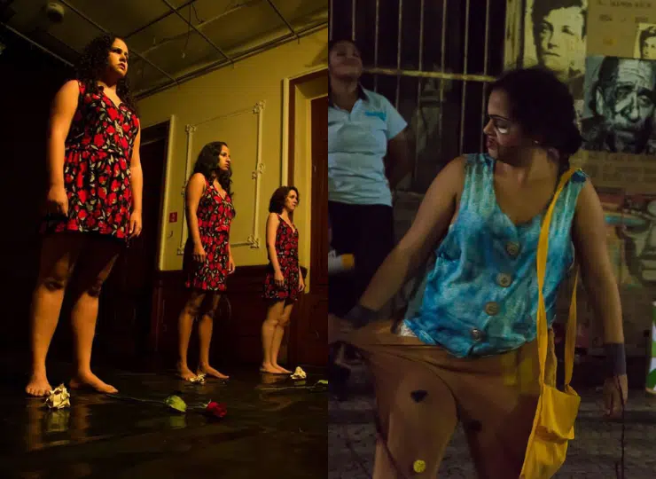 Estudos de Thaís na Fafi. Foto: acervo pessoal