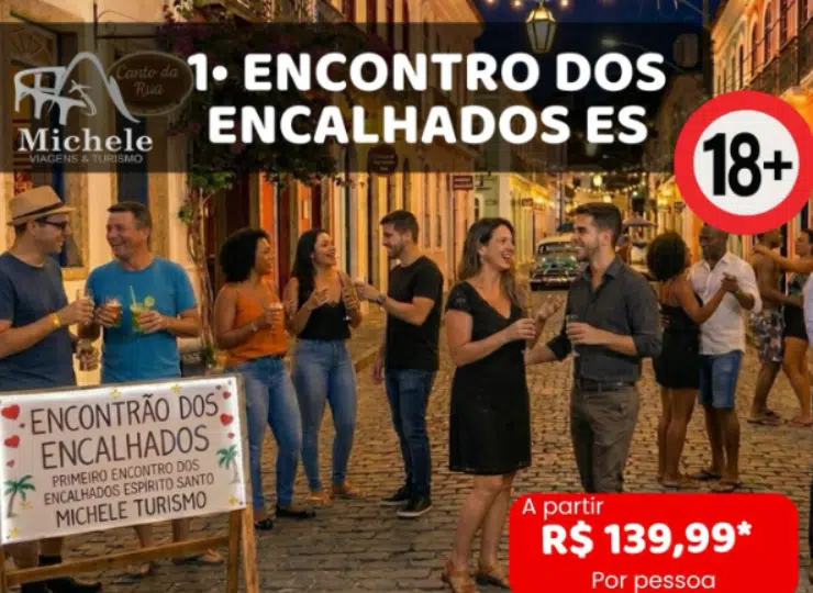 Encontro dos Encalhados. Foto: @micheleturismoes