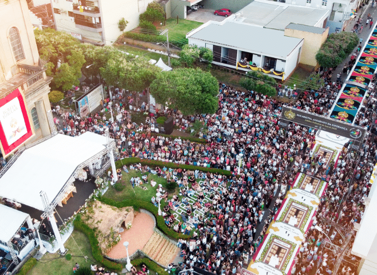 Festa em Castelo. Foto: Prefeitura de Castelo