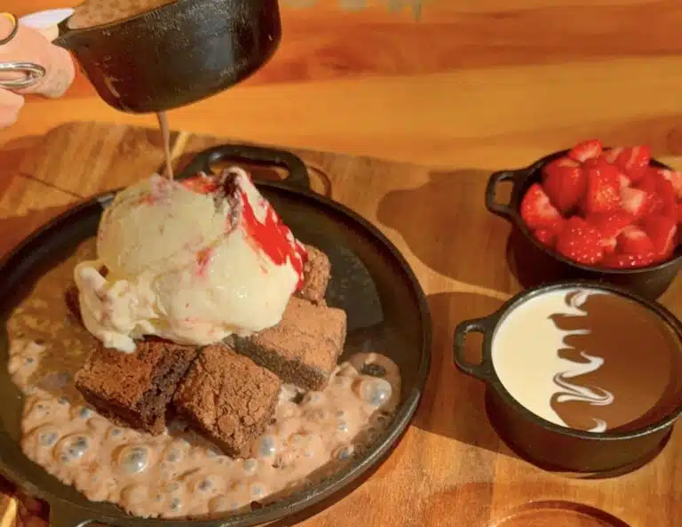 Brownie na chapa vira opção para os dias frios em Vila Velha