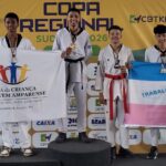 Capixabas conquistam medalhas na Copa Sudeste de Taekwondo