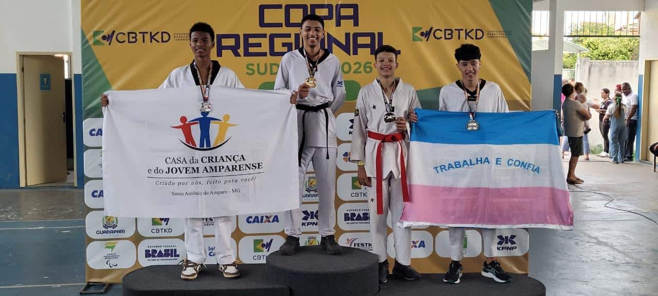 Capixabas conquistam medalhas na Copa Sudeste de Taekwondo
