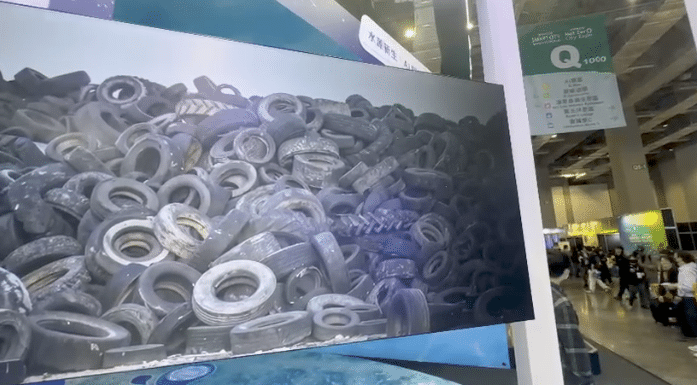 Pneus viram asfalto e escolas buscam carbono zero