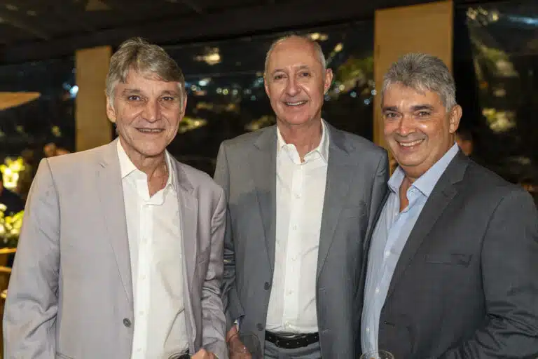 Fabinho Teixeira, Egydio Coser e Flávio Dantas Silva