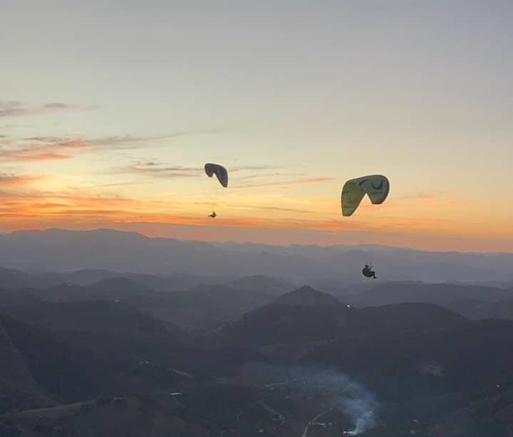 Afonso Cláudio recebe Revoada do 2º Circuito de Parapente