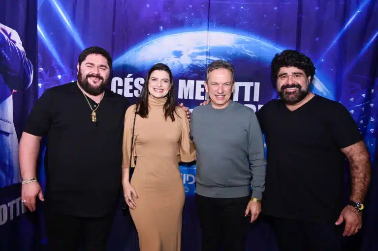 César Menotti & Fabiano com Joana e Rodrigo Barbosa
