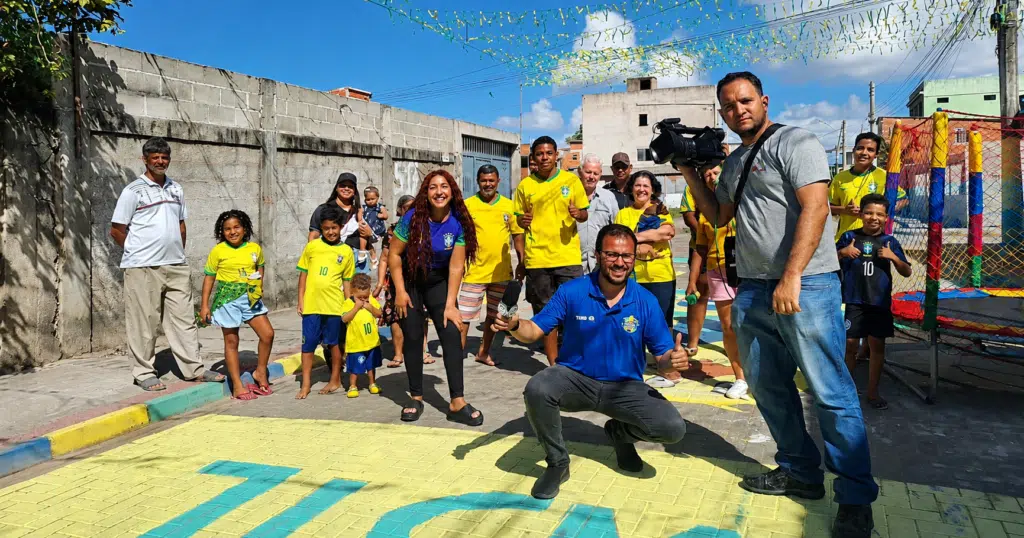 Equipe do Alô Espírito Santo em Barramares, em Vila Velha