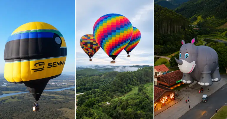 Festival de balonismo terá balões diferentes em Venda Nova do Imigrante