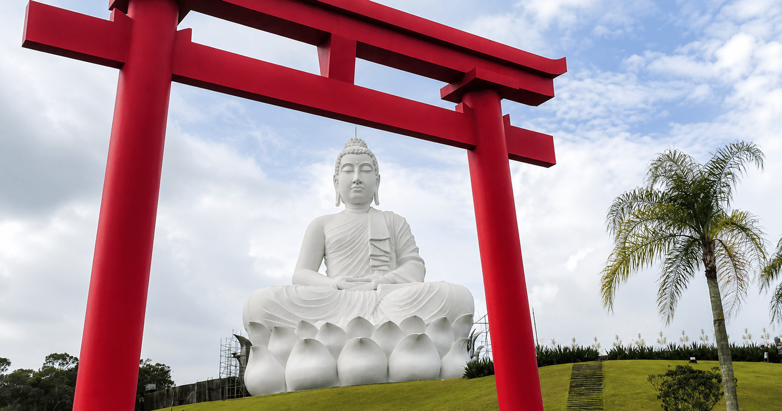 Mosteiro Zen Morro da Vargem é um dos pontos altos da Rota
