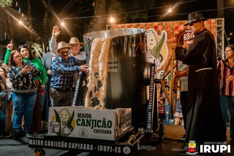 Maior canjicão do Espírito Santo é destaque na Festa de São João de Irupi 01