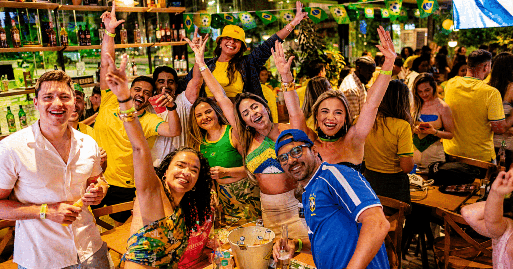 Torcida da Copa do Mundo no Repique