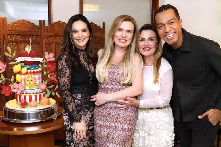 Valquiria Cheim, Brisa Clem, Priscila Passamani e Marlon Vianna