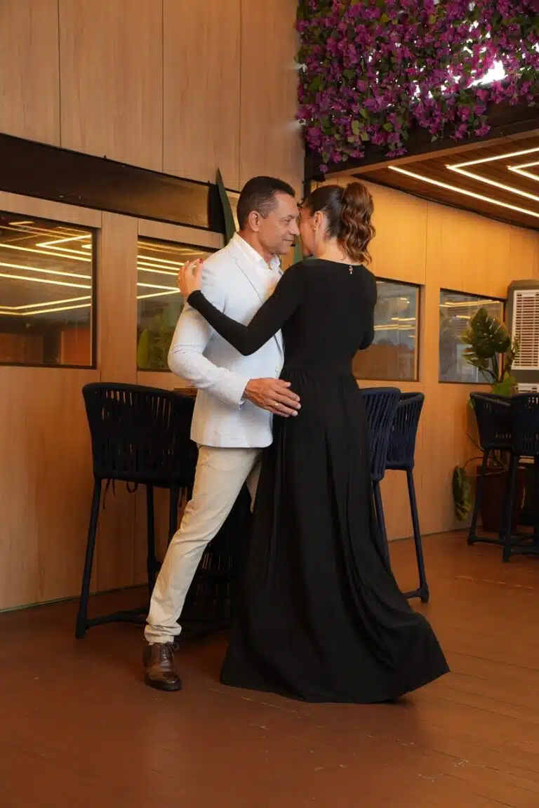 Raigna e Sérgio Vasconcellos. Foto:DK Fotografia.
