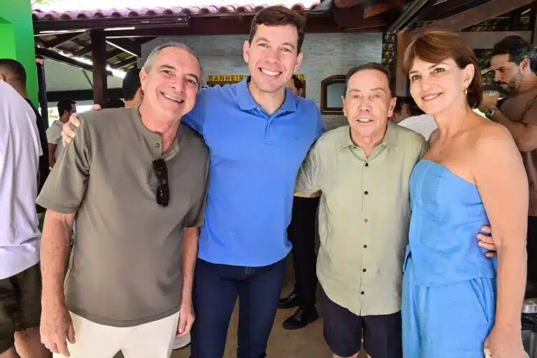 Sérgio Almemara, Arnaldinho, Valdecir Torezani e Solange Lube