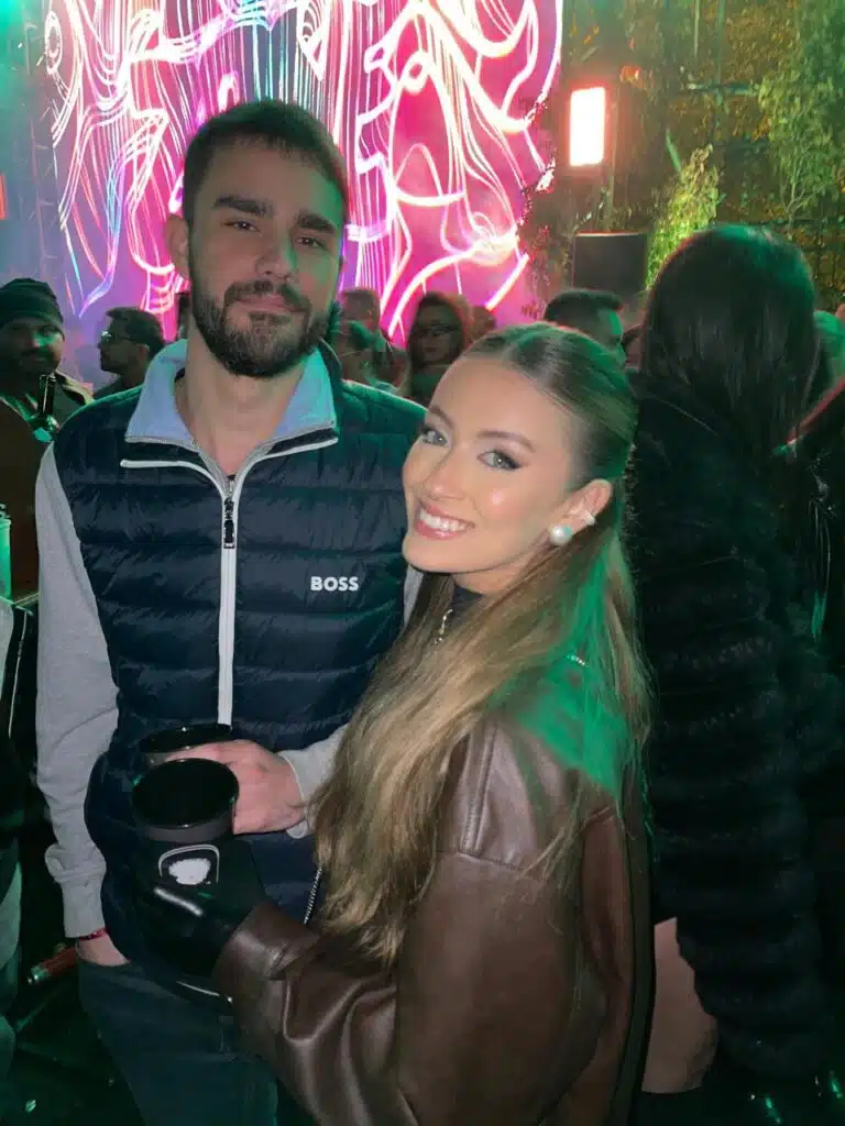 Bruno Bumachar e Luiza Carvalho.