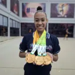 Geovanna Santos disputa Copa de Ginástica Rítmica na China