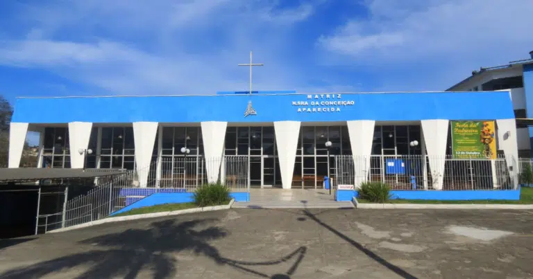 Paróquia Nossa Senhora Aparecida, em Cobilândia. Foto: divulgação
