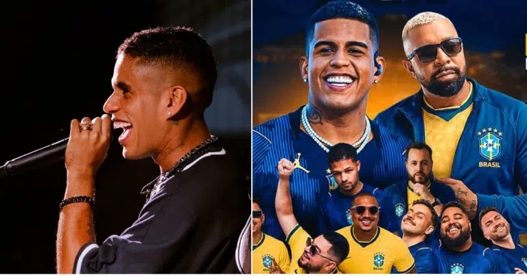 Gaab e Bonde do Tigrão agitam transmissão de Brasil x Haiti em Vitória