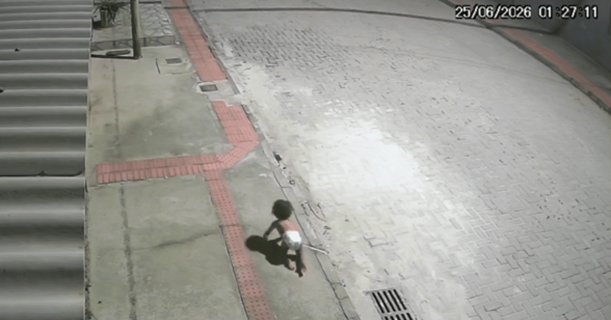 “Achei que era um cachorro”: bebê é encontrada sozinha em rua de Vila Velha
